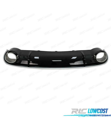 DIFUSOR TRASEIRO AUDI A4 B8 07-11 LOOK RS4