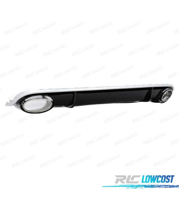 DIFUSOR TRASEIRO AUDI A4 B8 07-11 LOOK RS4