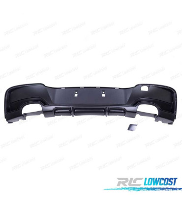 DIFUSOR TRASEIRO BMW F20 F21 11- 4 SAIDAS LOOK M PERFORMANCE