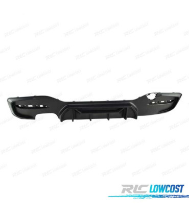 DIFUSOR TRASEIRO BMW F20 LCI 15-19 LOOK COMPETITION PRETO MATE