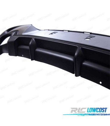 DIFUSOR TRASEIRO BMW F20 F21 11- 4 SAIDAS LOOK M PERFORMANCE