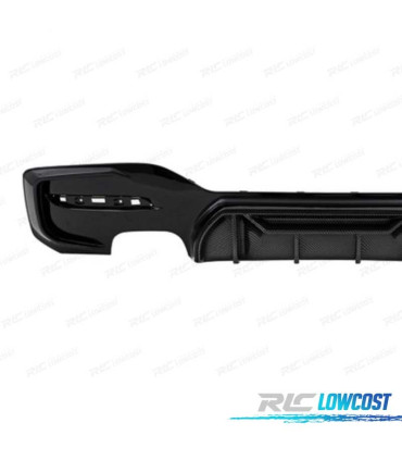 DIFUSOR TRASEIRO BMW F20 LCI 15-19 LOOK COMPETITION CARBONO