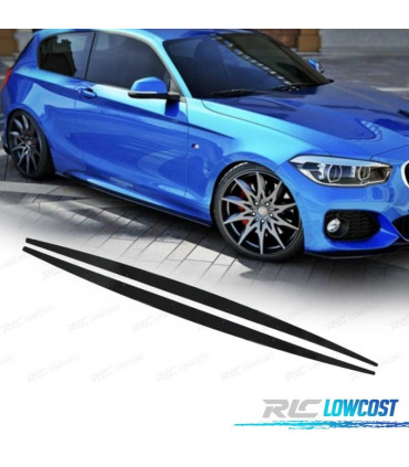 EXTENSÕES EMBALADEIRAS BMW F20 F21 11-18 LOOK M PERFORMANCE PRETO BRILHANTE