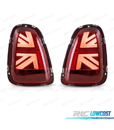FAROLINS LED MINI COOPER R56 R57 07-14 VERMELHO