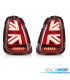 FAROLINS LED MINI COOPER R56 R57 07-14 VERMELHO