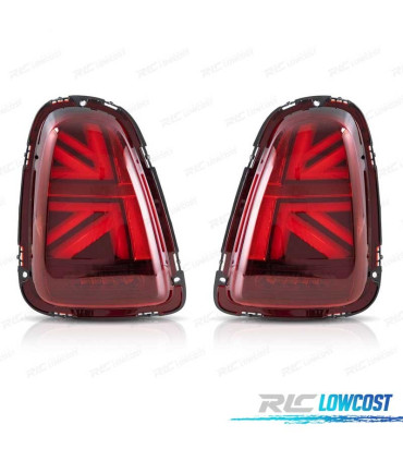 FAROLINS LED MINI COOPER R56 R57 07-14 VERMELHO