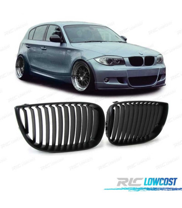 GRELHAS DIANTEIRAS BMW E81 E87 04-07 LOOK M PERFORMANCE PRETO BRILHANTE