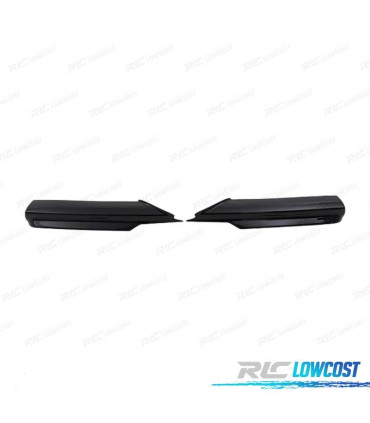 SPLITTERS PARA-CHOQUES BMW E90 05-08 LOOK M PERFORMANCE PRETO MATE