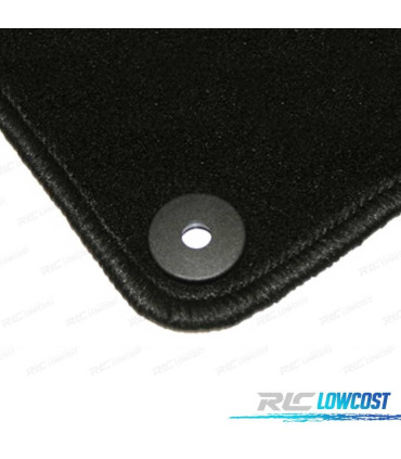 TAPETES PARA PEUGEOT 208 SEM LOGO REBORDO PRETO 12 - 19