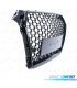 GRELHA FRONTAL AUDI A4 B9 15-19 LOOK RS4 PRETO BRILHANTE PDC