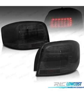 FAROLINS TRASEIROS LED A3 8P 03-08 FUNDO PRETO
