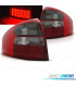 FAROLINS TRASEIROS LED PARA AUDI A6 4B 97-04 VERMELHO ESCURECIDOS