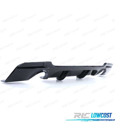 DIFUSOR BMW E92 E93 COUPE CABRIO 06-14 LOOK M PERFORMANCE PRETO BRILHANTE