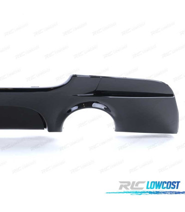 DIFUSOR BMW E92 E93 COUPE CABRIO 06-14 LOOK M PERFORMANCE PRETO BRILHANTE