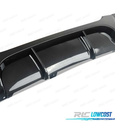 DIFUSOR BMW E90 E91 05-12 LOOK M PERFORMANCE CARBONO