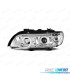 FARÓIS RENTE ANGEL EYES BMW X5 E53 FUNDO CROMADO