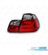 FAROLINS TRASEIROS BMW E46 01-05 LED VERMELHO CROMADO LOOK CELIS