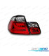 FAROLINS TRASEIROS BMW E46 01-05 LED VERMELHO CROMADO LOOK CELIS