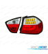 PILOTOS BMW E90 05-08 LED VERMELHO CROMADO