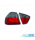 PILOTOS BMW E90 05-08 LED VERMELHO FUMADO