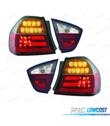 PILOTOS BMW E90 05-08 LED FUMADO