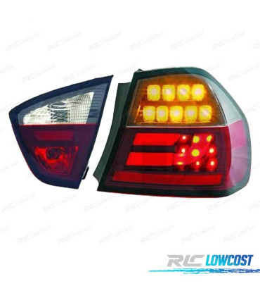 PILOTOS BMW E90 05-08 LED FUMADO