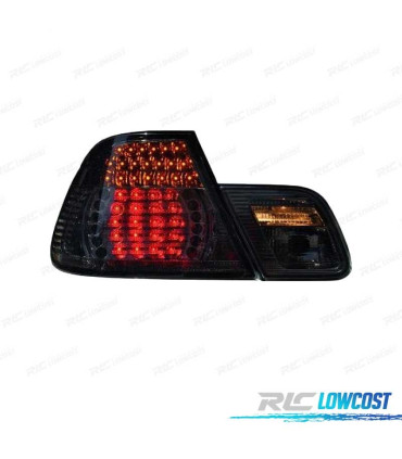 FAROLINS TRASEIROS BMW E46 99-03 LED ESCURECIDOS LOOK M3