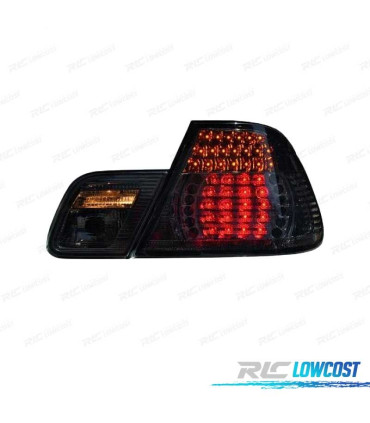 FAROLINS TRASEIROS BMW E46 99-03 LED ESCURECIDOS LOOK M3