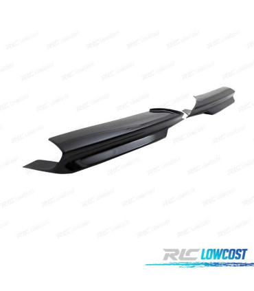 SPLITTERS PARA-CHOQUES FRONTAL BMW E90 E91 05-08 LOOK M PRETO BRILHANTE