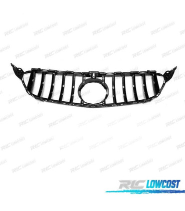 GRELHA FRONTAL MERCEDES W205 14-18 LOOK AMG GT CHROME BLACK