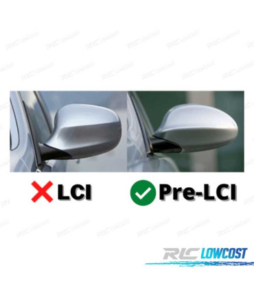 CAPAS ESPELHOS RETROVISORES LOOK M3 E90 E92 E82 E88 E91 E93 PRETO BRILHANTE