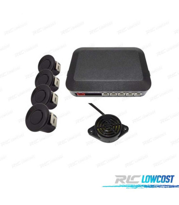 KIT PDC PARK TRONIC SIMPLE SENSORES DE ESTACIONAMENTO SONORO