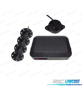 KIT PDC PARK TRONIC SENSORES DE ESTACIONAMENTO SONORO