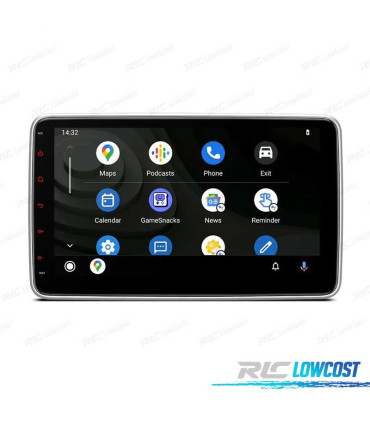AUTO RADIO 2DIN ANDROID 10" HD TÁCTIL BLUETOOTH USB SD
