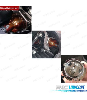 KIT ANGEL EYES EM LED 40W PARA BMW E60 LCI