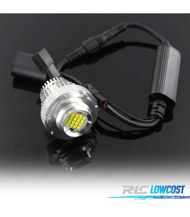 KIT ANGEL EYES EM LED 40W PARA BMW E60 LCI