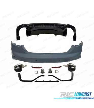PARA-CHOQUES TRASEIRO AUDI A5 20- LOOK RS PDC