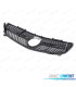 GRELHA FRONTAL MERCEDES CLASE A W176 16-18 PRETO CROMADO LOOK DIAMOND