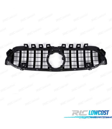 GRELHA FRONTAL MERCEDES CLASE A W177 V177 LOOK AMG GT PRETO CROMO