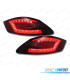 FAROLINS TRASEIROS PARA PORSCHE BOXSTER 987 05-08 LIGHT BAR DINAMIC FUNDO VERMELHO FUMADO