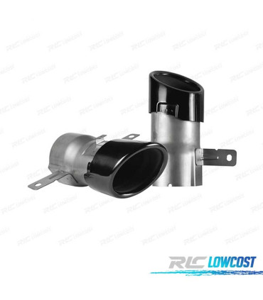 PONTEIRAS DE ESCAPE MERCEDES W177 18 - LOOK A35 AMG PRETO