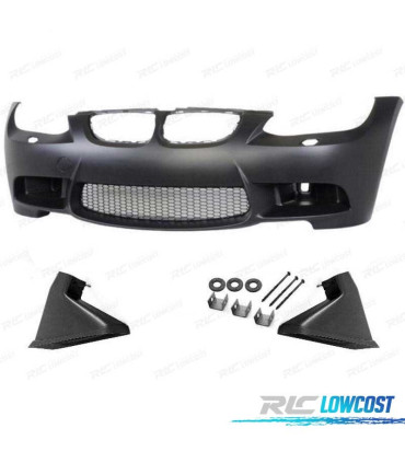 PÁRA-CHOQUES FRONTAL BMW SERIE 3 E92 E93 06-10 LOOK M3 + CONDUTAS DE TRAVOES AR