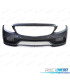 PARACHOQUES FRONTAL MERCEDES W205 14-18 PDC LOOK AMG C63 PRETO