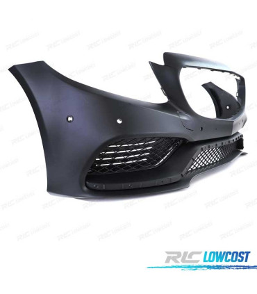 PARACHOQUES FRONTAL MERCEDES W205 14-18 PDC LOOK AMG C63 PRETO