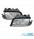 FARÓIS PARA MERCEDES CLASSE C W202 96-00 FUNDO CROMADO