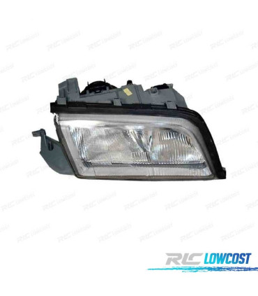 FAROL DIREITO MERCEDES CLASSE C W202 96-00 FUNDO CROMADO