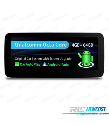 RÁDIO GPS ANDROID 13 MERCEDES GLA X156 13-15 CLA W117 13-15 A W176 12-15