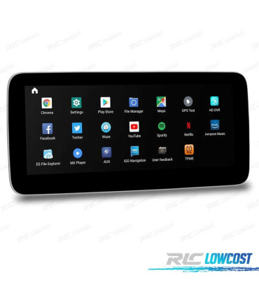 RÁDIO GPS ANDROID 13 MERCEDES GLA X156 13-15 CLA W117 13-15 A W176 12-15
