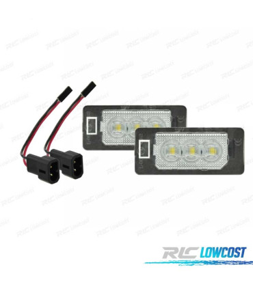 LUZES DE MATRICULA LED BMW