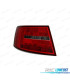 FAROLINS TRASEIROS LED AUDI A6 4F 04-08 VERMELHO ESCURECIDO